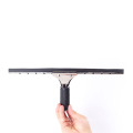 Stainless Steel Glass Window Cleaning Wiper Rubber Blade Squeegee